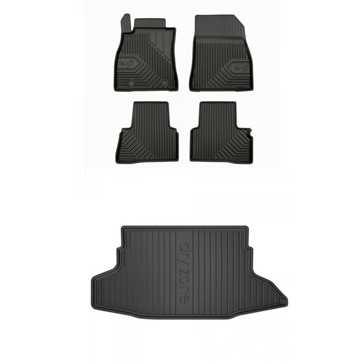 Satz Fussmatten und Gummimatte für Nissan Juke 2010-2014