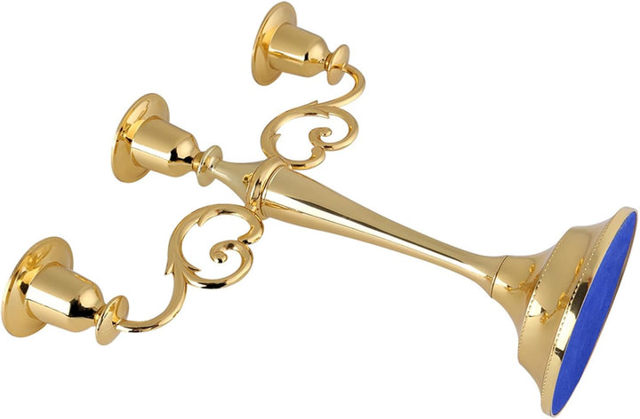 2 Farben 3 Arme Kerzenhalter Europäischen Stil Leuchter Hochzeit Kerzenhalter Home Dekoration Metall