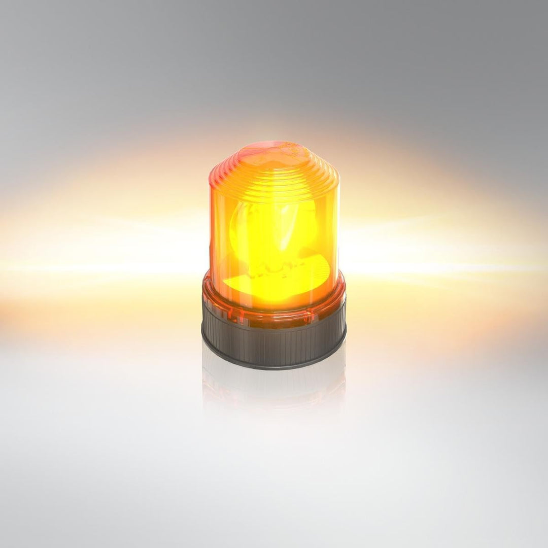 OSRAM LIGHTsignal HALOGEN BEACON LIGHT, Rundumleuchte 360°, gelbe Blinkleuchte, strassenzugelassene