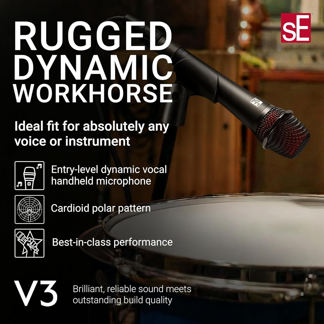 SE ELECTRONICS V3 Vocal Mic Mehrfarbig, Mehrfarbig