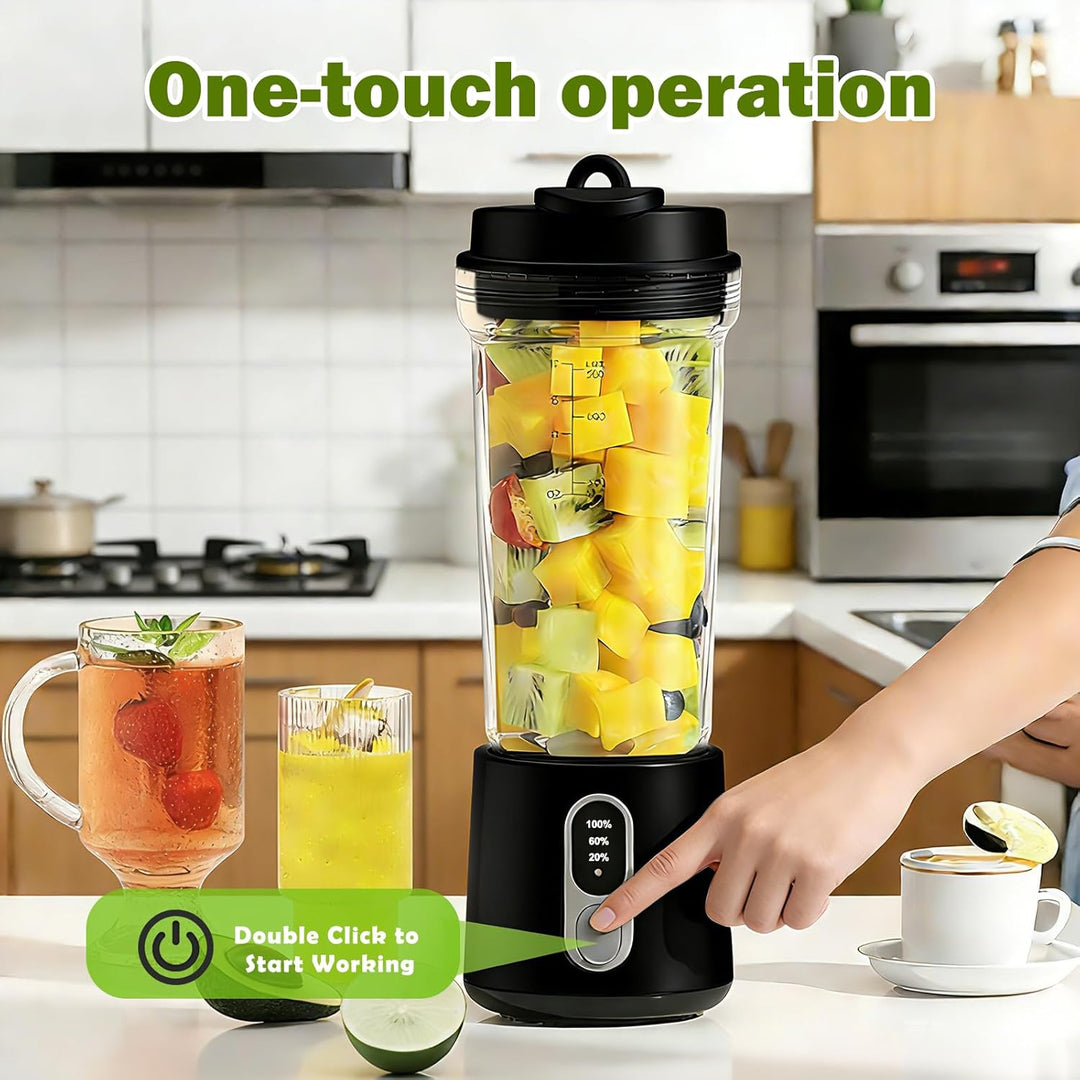 Tragbarer Mixer Standmixer Smoothie Maker : 500ml Mini Blender, Mini Mixer Smoothie Maker to go, 300