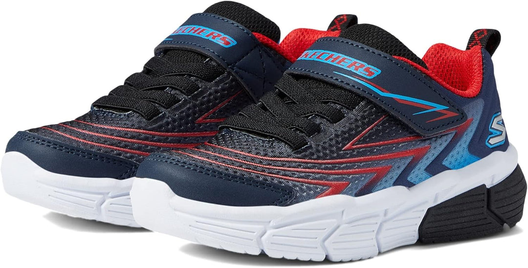 Skechers Jungen 403852l BgrdSneaker 27 EU Marineblau Multi Textile Multi Trim, 27 EU Marineblau Mult