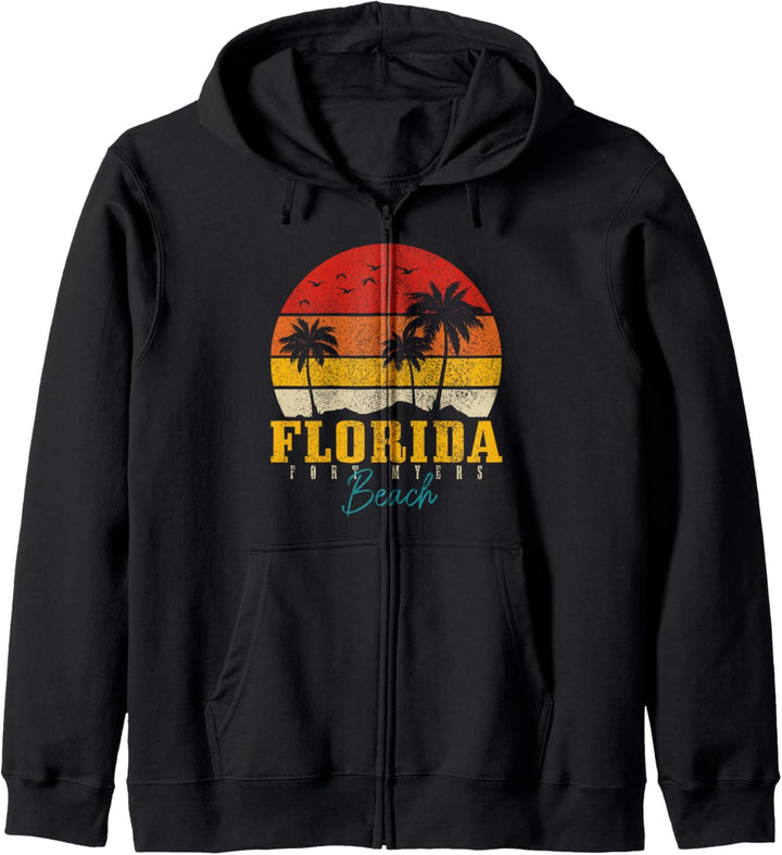 Florida Fort Myers Beach USA Amerika Souvenir Kapuzenjacke