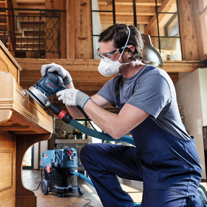 Bosch Professional 5 Stück Schleifblatt M480 Best for Wood and Paint (Holz und Farbe, Ø 125 mm, Körn