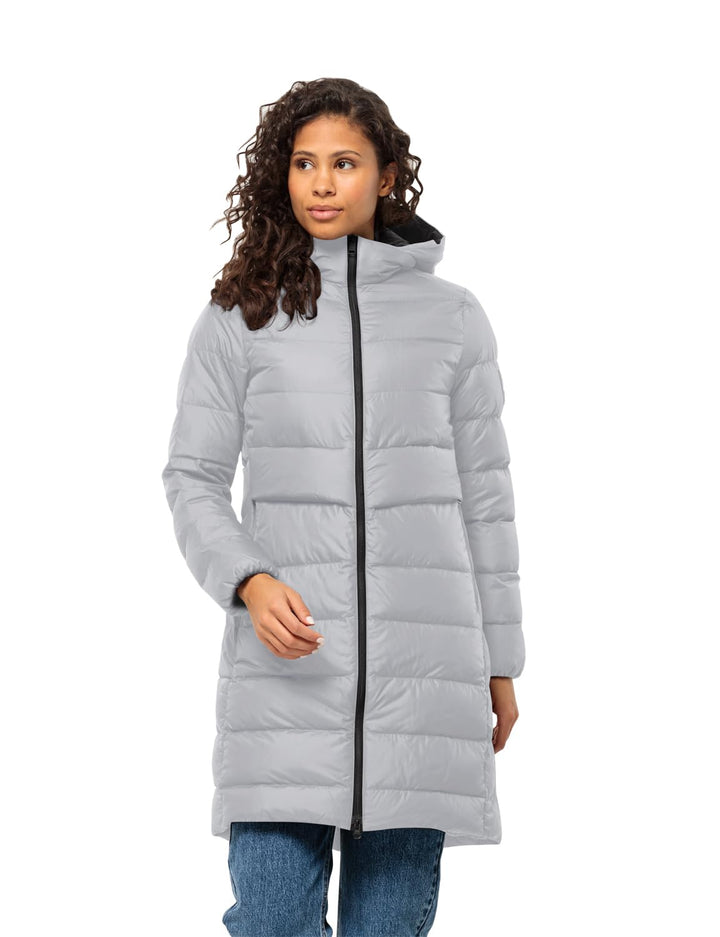 Jack Wolfskin Damen Lenauplatz Coat W Daunenmantel S seal, S seal