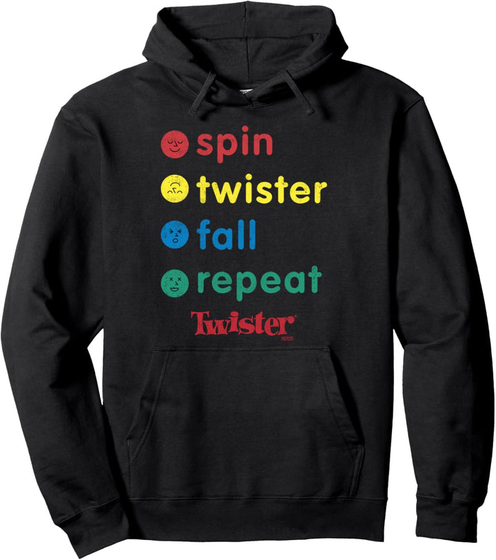 Twister Spin Twister Fall Repeat Pullover Hoodie