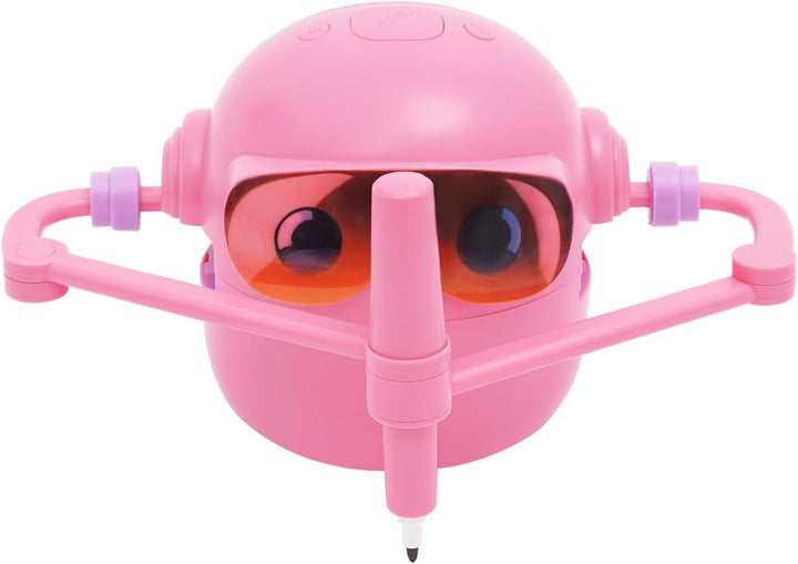 Interaktiver Zeichenroboter Kinder 3-10 Jahre Educational Drawing Robot mit 100 Karten Malen Lernen