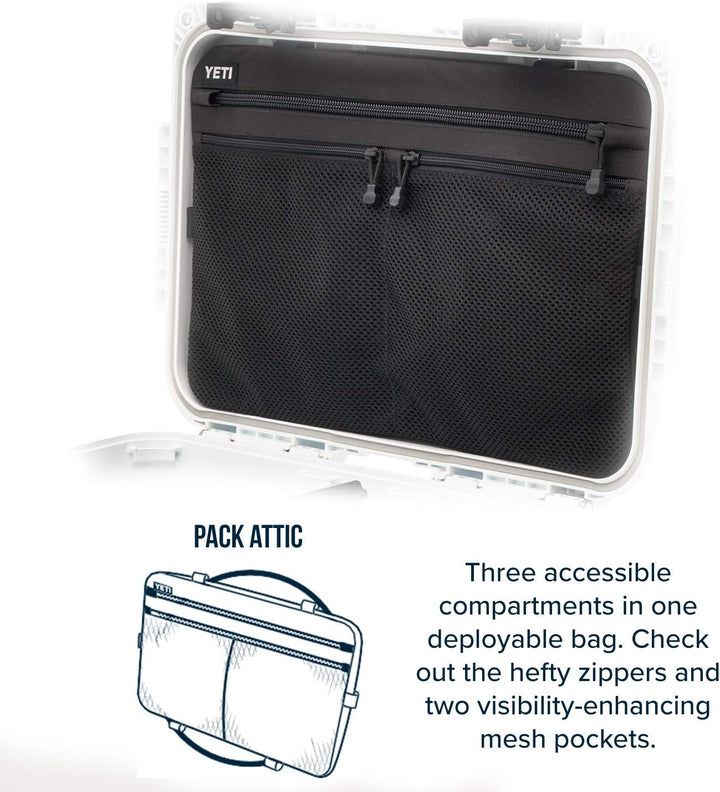 YETI LoadOut GoBox Unterteilte Transporttasche Weiss, Weiss