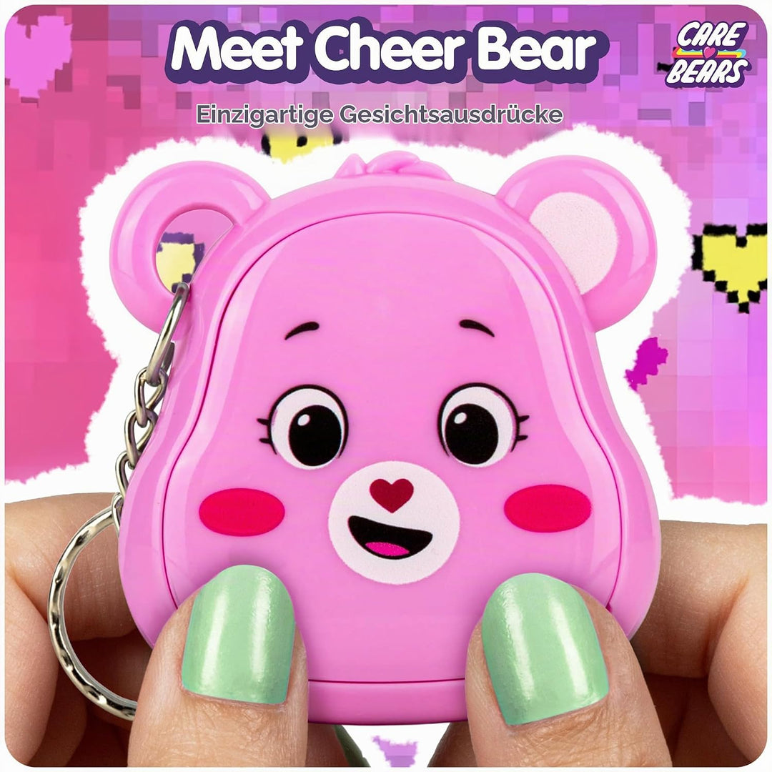 Care Bears Digital Pet - Cheer Bear Cyber Pet with Care Features, 1.4” Inch Screen, Handheld Interac