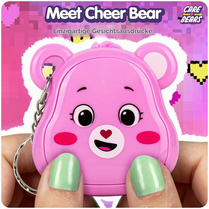 Care Bears Digital Pet - Cheer Bear Cyber Pet with Care Features, 1.4” Inch Screen, Handheld Interac
