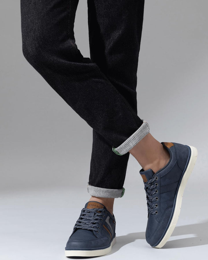 LANGDU Freizeitschuhe Herren Sneaker Walkingschuhe Leichtgewicht Atmungsaktive Sportschuhe Sneakers