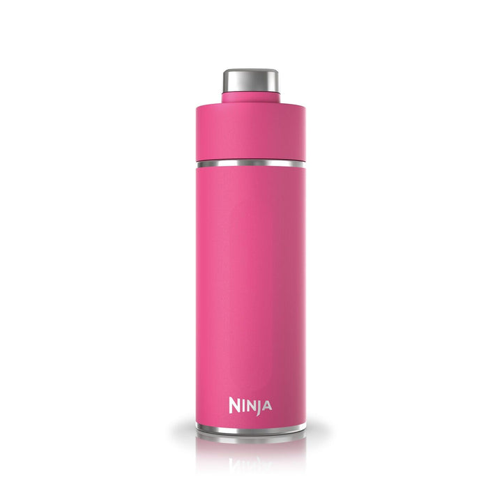 Ninja Thirsti Wasserflasche, Thermobecher to go, 530 ml, auslaufsicherer Deckel, für kohlensäurehalt