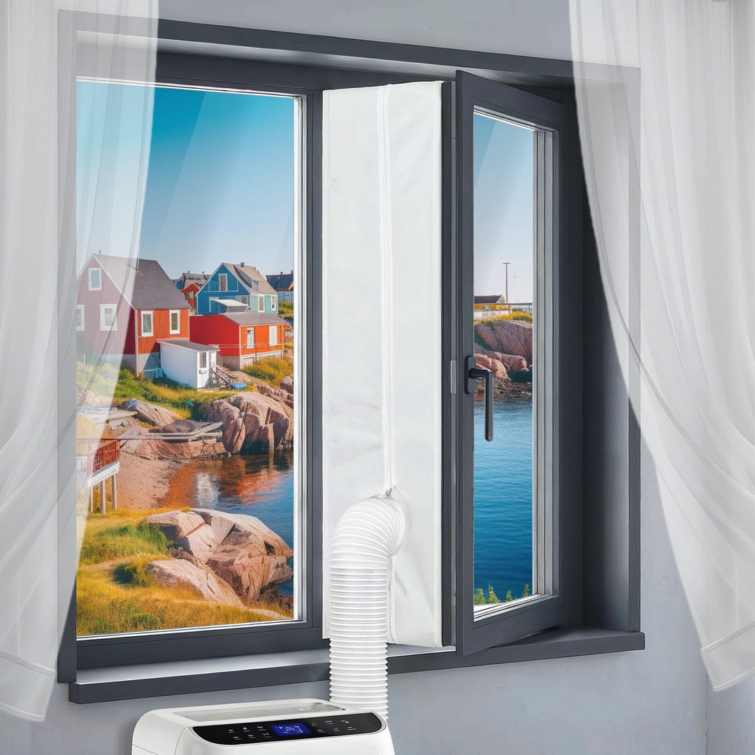 Klimaanlage Fensterabdichtung, Fensterabdichtung für Mobile Klimageräte, Wäschetrockner, Ablufttrock