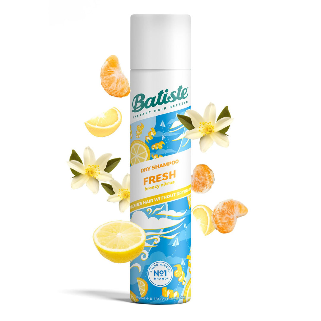 Batiste Trockenshampoo für saubereres und frisches Haar (Fresh, 3er Pack (3 x 200 ml)), Fresh, 3er P