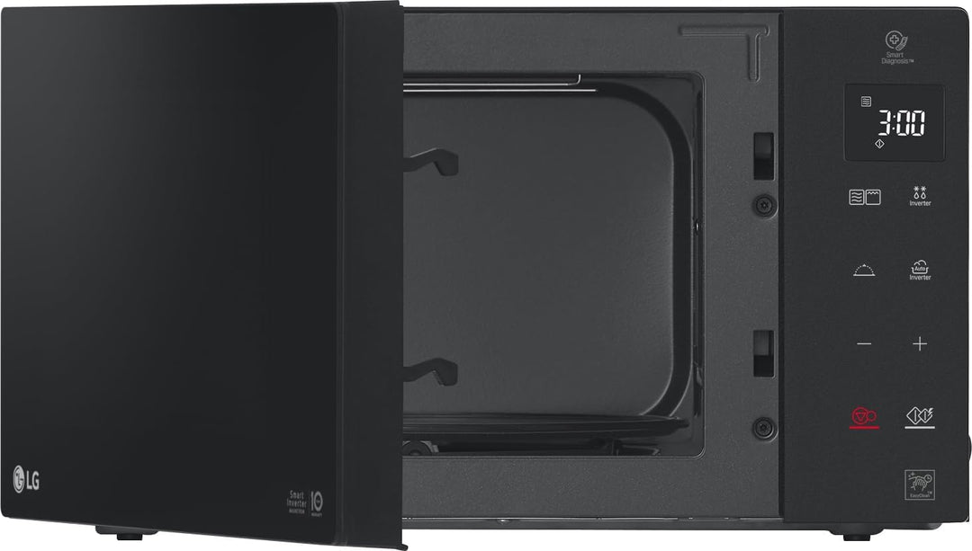 LG - Mikrowelle, Grill, Smart Inverter 476 x 272 x 388 mm Schwarz
