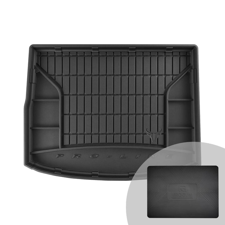 FROGUM ProLine 3D Gummimatte Exklusive Auto Kofferraummatte Kofferraumwanne für Volvo V40 II 2012-20