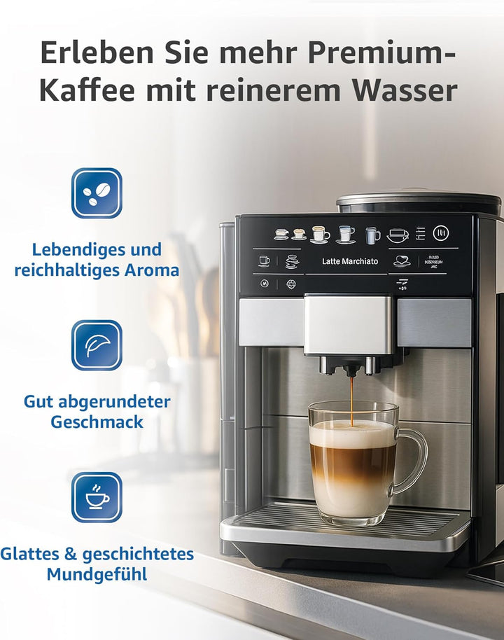 Maxblue Ersatzwasserfilter Kompatibel für Philips® AquaClean® CA6903/10 CA6903/22 CA6903 Kalkfilter,