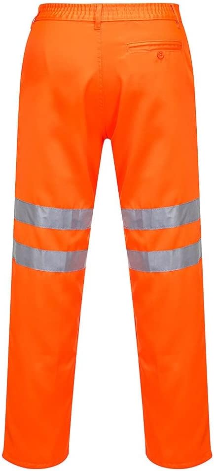 Portwest Warnschutz-Hose aus Polyester-Baumwolle RIS, Grösse: XS, Farbe: Orange, RT45ORRXS XS Orange