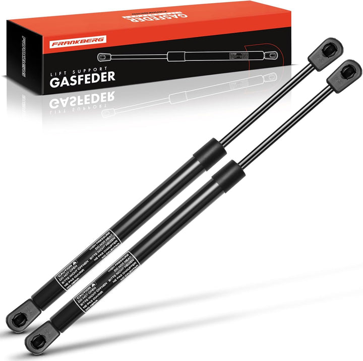 Frankberg 2x Gasfeder Dämpfer Heckklappe Kompatibel mit Golf II 19E 1G1 Alle Motoren Schrägheck 1983