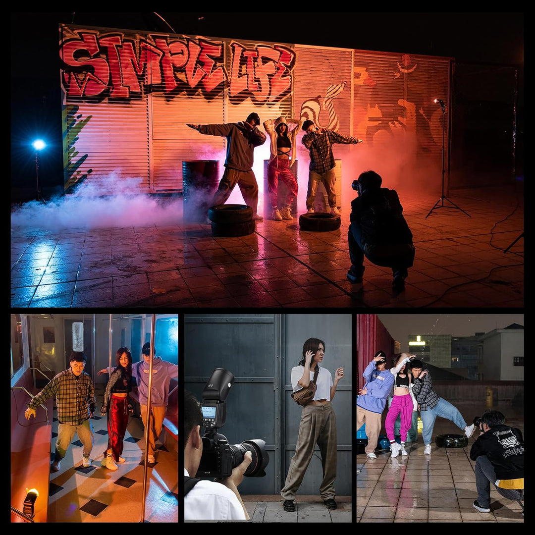 Godox V1C Rundb kamerablitz 76W Speedlite Professioneller Kamera Flash 1/8000 HSS 2.4G Wireless X Sy