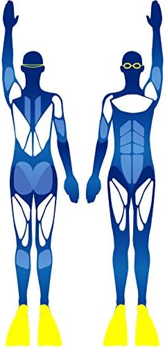 Zoggs Unisex Ultra Flossen schwimmtraining (EU33-34/ UK1-2) blau/rot, (EU33-34/ UK1-2) blau/rot