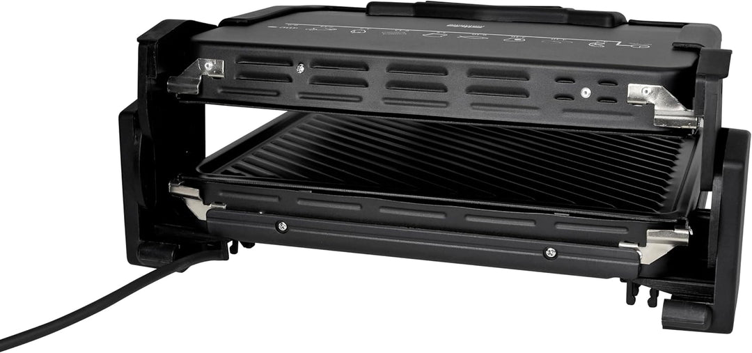 Silva Homeline KG 2410 Kontaktgriller – 1700W, Antihaftbeschichtete Grillplatten, Grillfläche 20,3 x