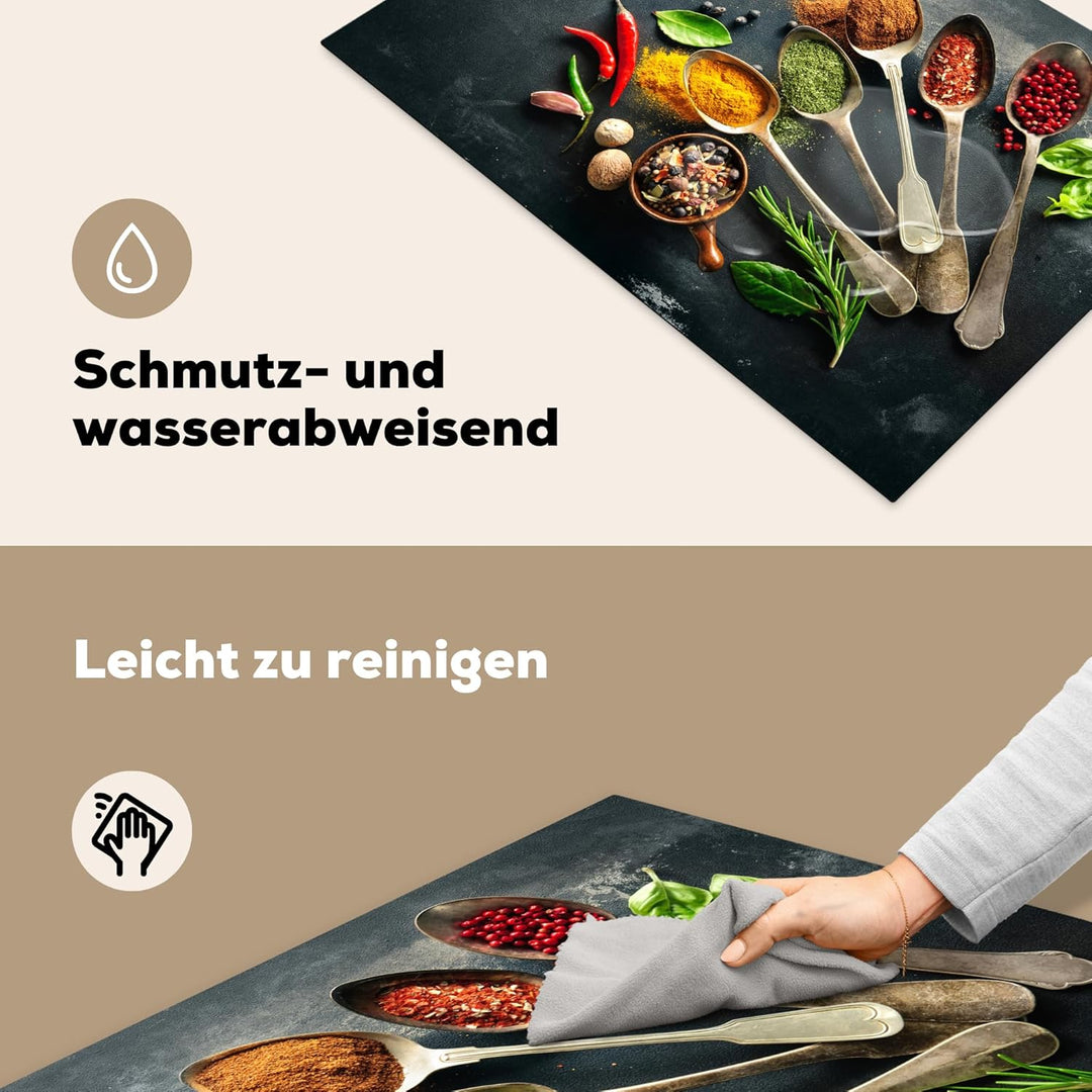 Herdabdeckplatte 76x51 cm Einteilig Abdeckplatten Cerankochfeld Abdeckung Ceranfeld Herdplattenabdec