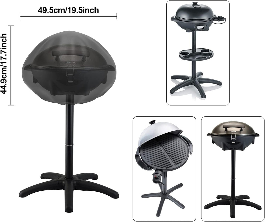 Tonhui wasserdichte Grillabdeckung Passend für George Foreman Standgrill, Severin PG 8541 Standgrill