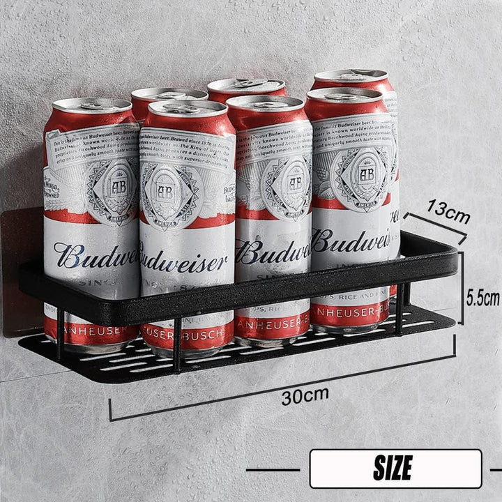Duschablage Ohne Bohren,Duschregal Aluminium Duschkorb Selbstklebend für,Moderner Badezimmerregal,Ma