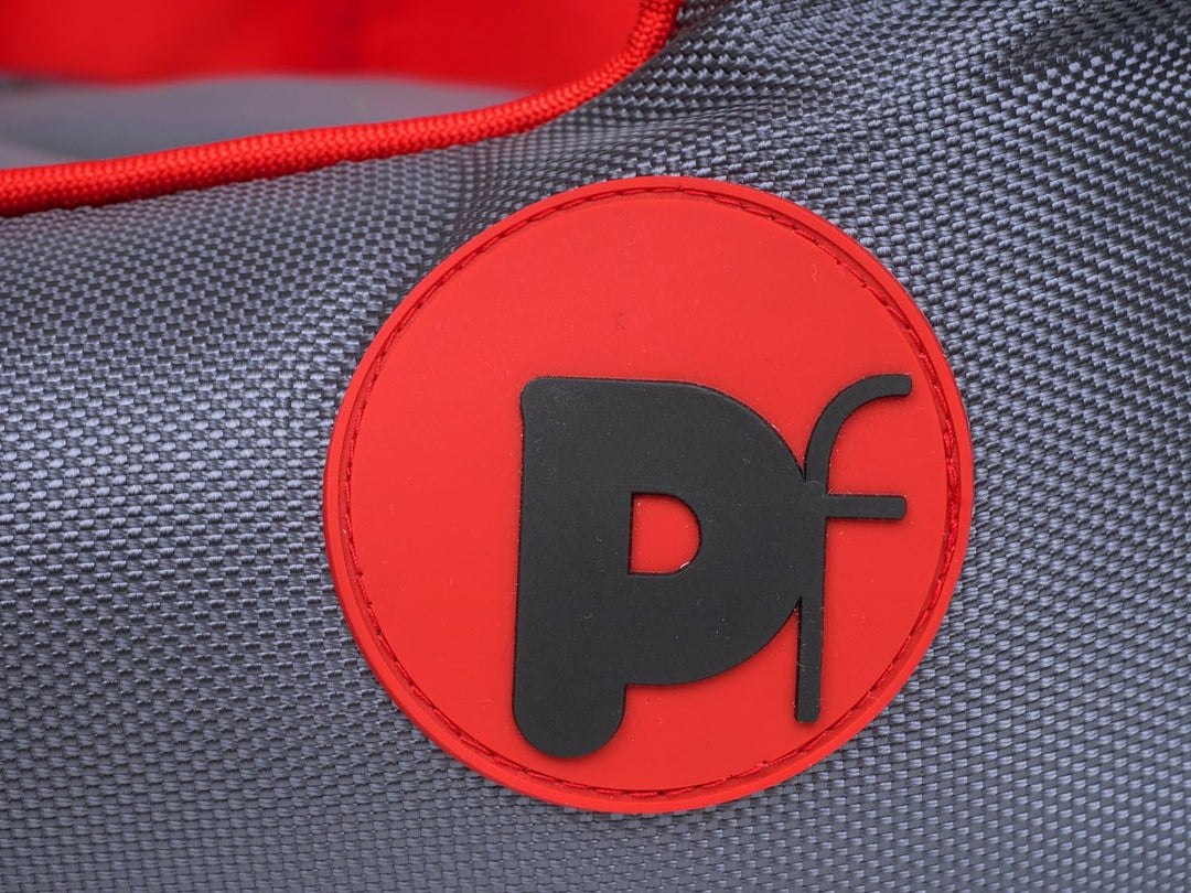 Petface Oxford ovales Körbchen, XL, rot rot XL, rot XL