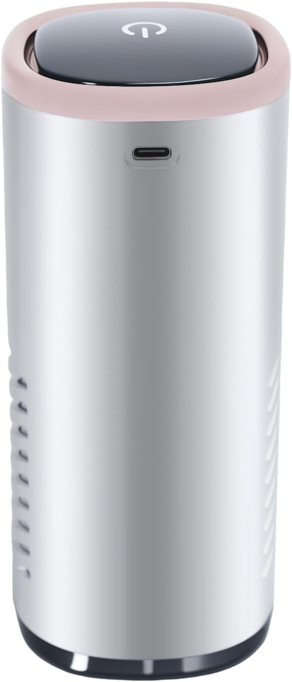 Luftreiniger mit Aromatherapie HEPA Luftfilter USB Powered Auto Luftreiniger tragbarer Luftreiniger