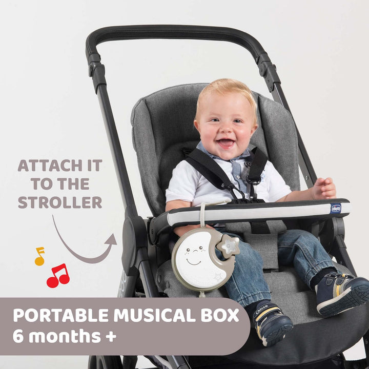 Chicco Next2Dreams Babybett Mobile mit Licht und Musik - 3 in 1 Baby Mobile Kompatibel mit Next2Me B