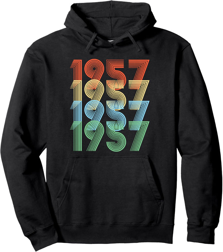 1957 Geburtstag Pullover Hoodie
