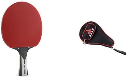JOOLA 54206 Tischtennisschläger Carbon X Pro, 2 MM Schwammstärke, Schwarz/Grau & Unisex – Erwachsene