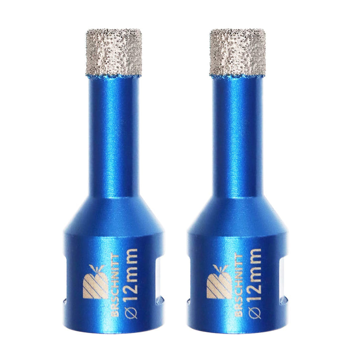 Diamant Fliesenbohrer 12mm - 2 stücke M14 Diamantbohrer Lochsäge für Fliesen Porzellan Keramik Marmo