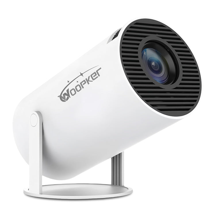 WOOPKER Beamer 4K Heimkino Mini HD Projektor Kurzdistanz, WiFi6 und Bluetooth 5.0 mit Android OS 11.
