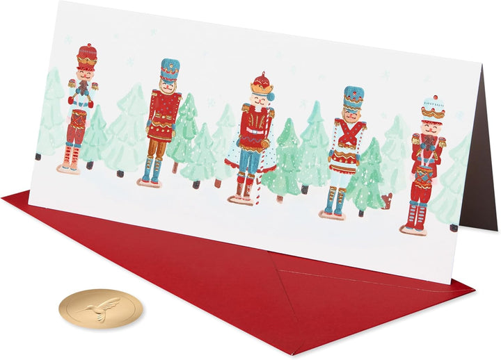 Papyrus Weihnachtskarten in Box mit Umschlägen, tolle Weihnachtszeit, 16 Stück FSC ALLEGRO Nussknack
