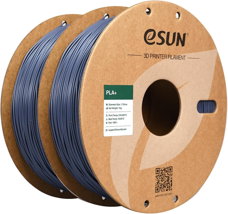 eSUN PLA+ Filament 1.75mm, 3D Drucker Filament PLA Plus, Massgenauigkeit +/- 0.03mm, 1kg pro Spule,