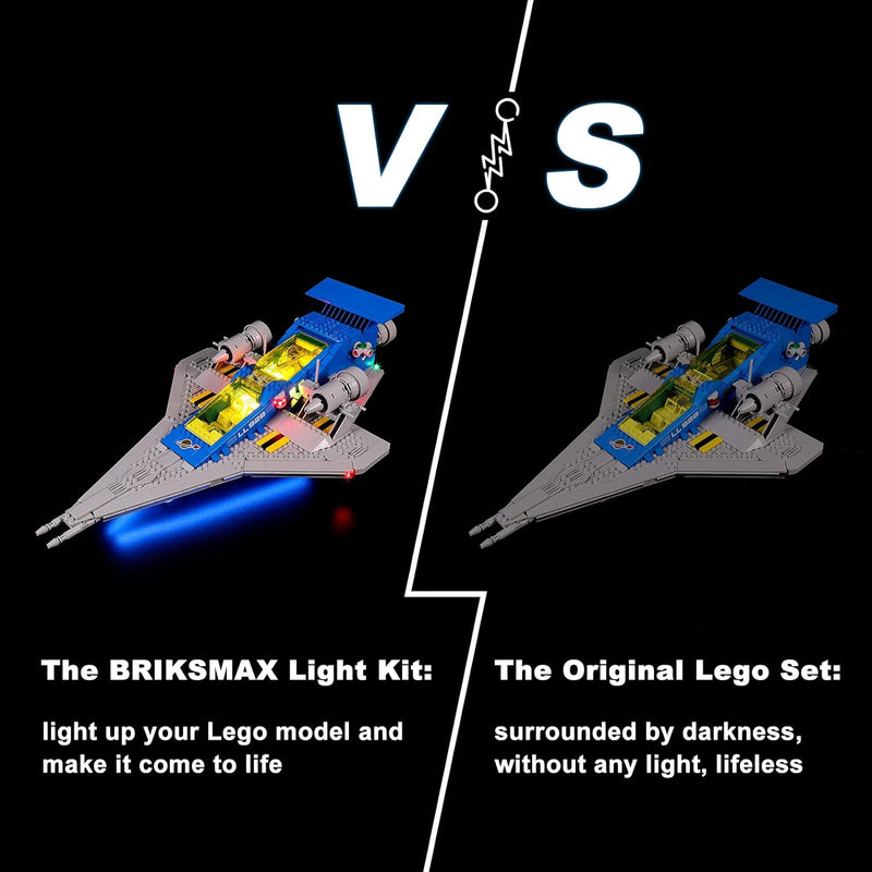 BRIKSMAX 10497 Led Licht für Lego Entdeckerraumschiff - Compatible with Lego  Icons Bausteinen Model