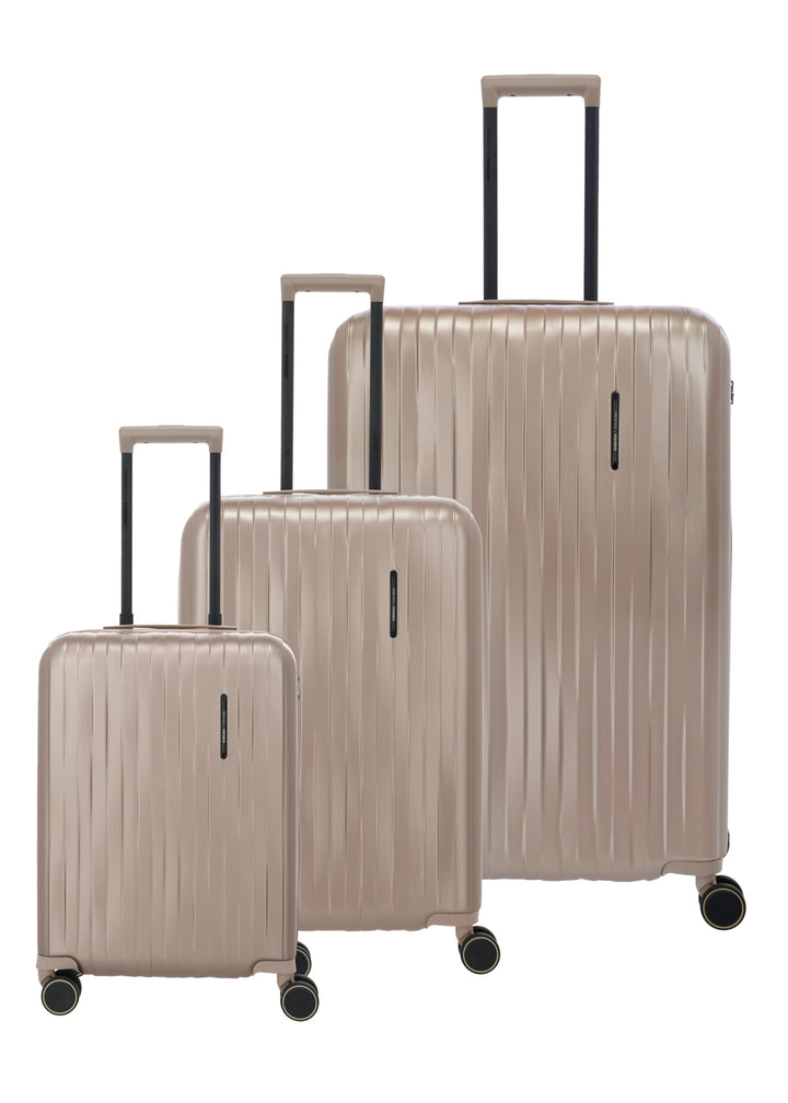 Travelite Koffer Set Barbara Novelty, 3-teilig S M L, Hartschalenkoffer aus Polycarbonat mit TSA-Sch