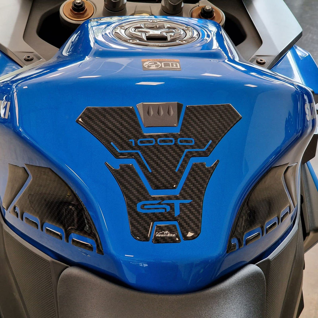 Resin Bike Aufkleber für Motorrad Kompatibel mit Suzuki GSX-S 1000 GT 2022. Tankabdeckung vor Stösse