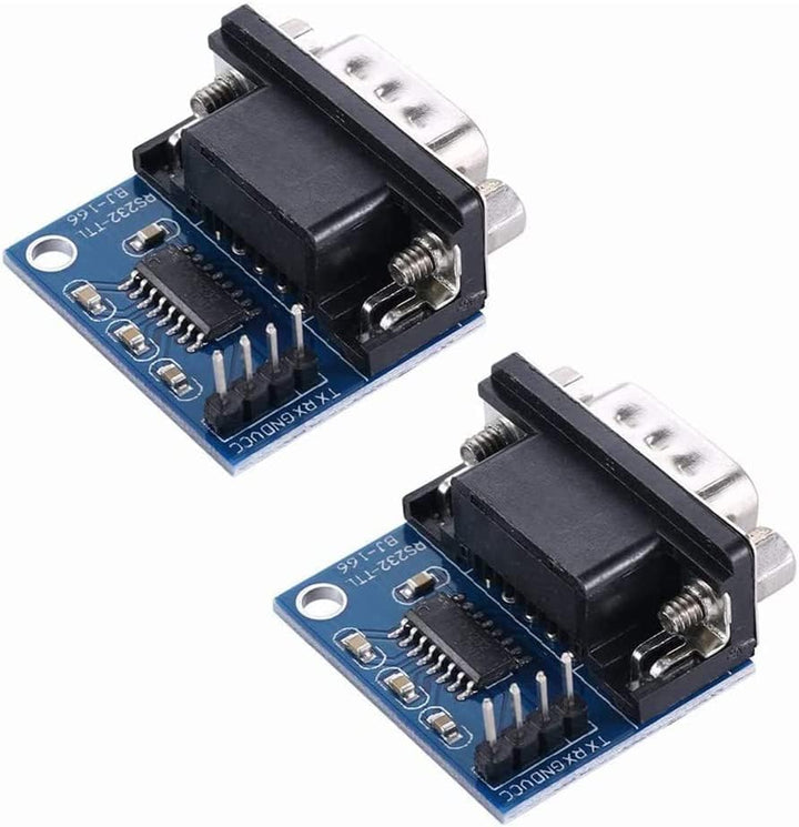 PENGLIN 5PCS MAX3232 3.3V zu 5V DB9 Männlich RS232 Serieller Prot zu TTL Konverter Modul Wurzelsteck