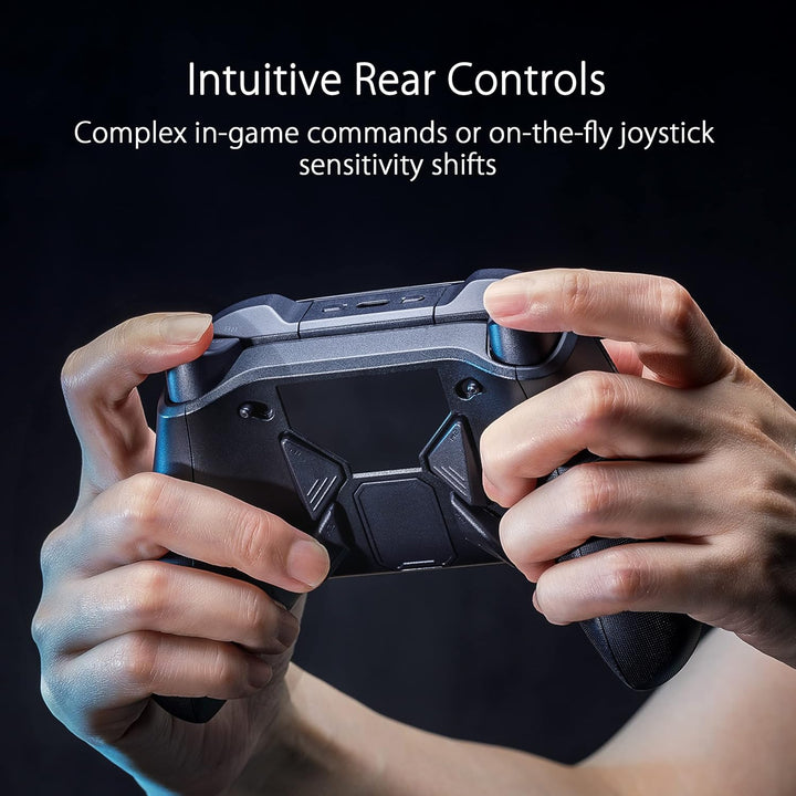 ASUS ROG Raikiri Pro PC Controller (OLED Display, einstellbare Trigger und Joystick, Aura RGB Beleuc
