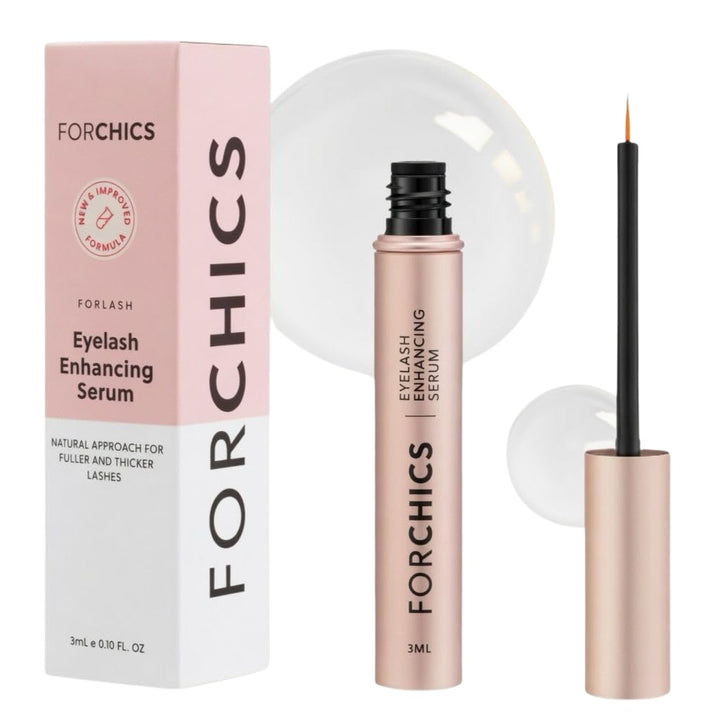 ForChics ForLash Eyelash Growth Serum - Enhancement Lash Booster For Fuller, Thicker, and Longer Eye