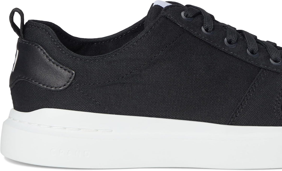 Cole Haan Herren Gp RLY Canvs Crt SNK:Black Canvas/Optic Sneaker 40.5 EU Schwarz, 40.5 EU Schwarz