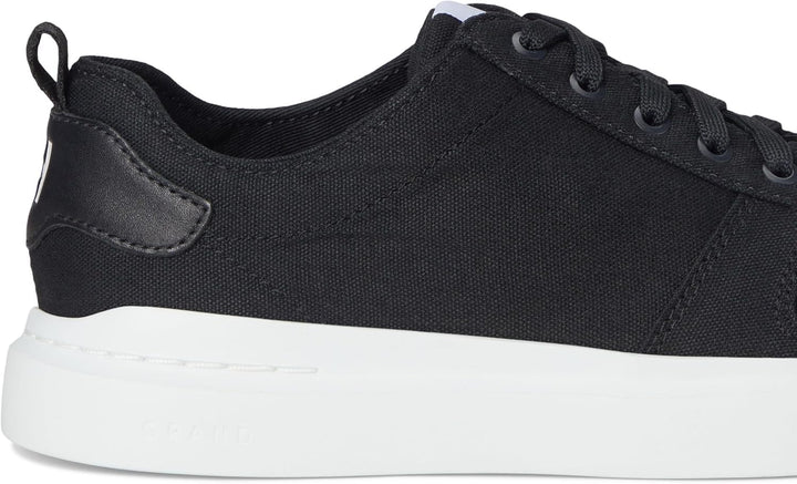 Cole Haan Herren Gp RLY Canvs Crt SNK:Black Canvas/Optic Sneaker 40.5 EU Schwarz, 40.5 EU Schwarz