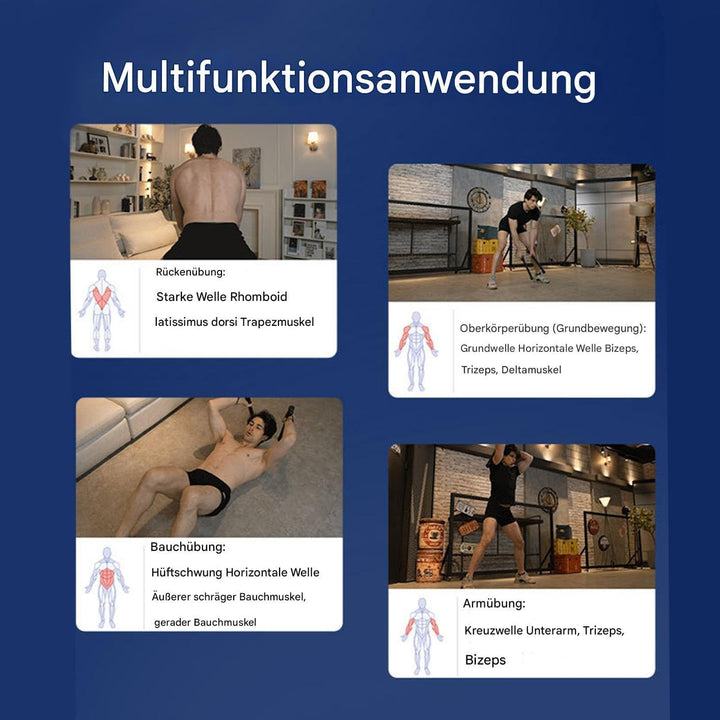 2 Stück Battle Ropes Ohne Seil,Schwere Battle Ropes,Trainingsseile Seil Für Ganzkörpertrainingsgerät