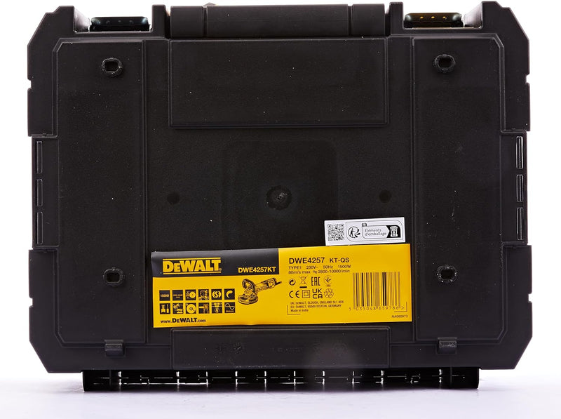 DEWALT Elektr-Winkelschleifer 125mm 1500W Beton,