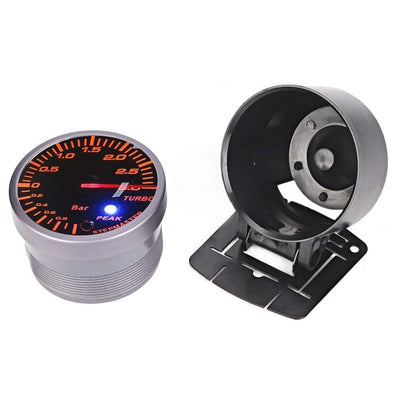 KSTE 2,5-Zoll-60mm 3.0 Bar Auto-Änderung Turbo-Boost-Messgerät Meter Zeiger DC12V