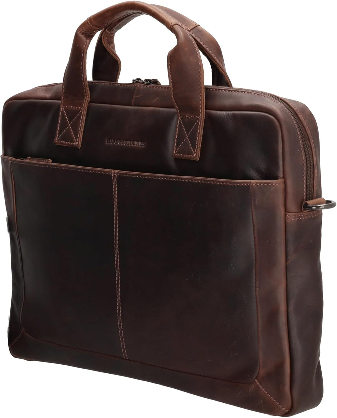 Hide & Stitches Laptoptasche Japura Kollektion 15,6 Zoll Laptopfach Verstellbarer Schultergurt Doppe